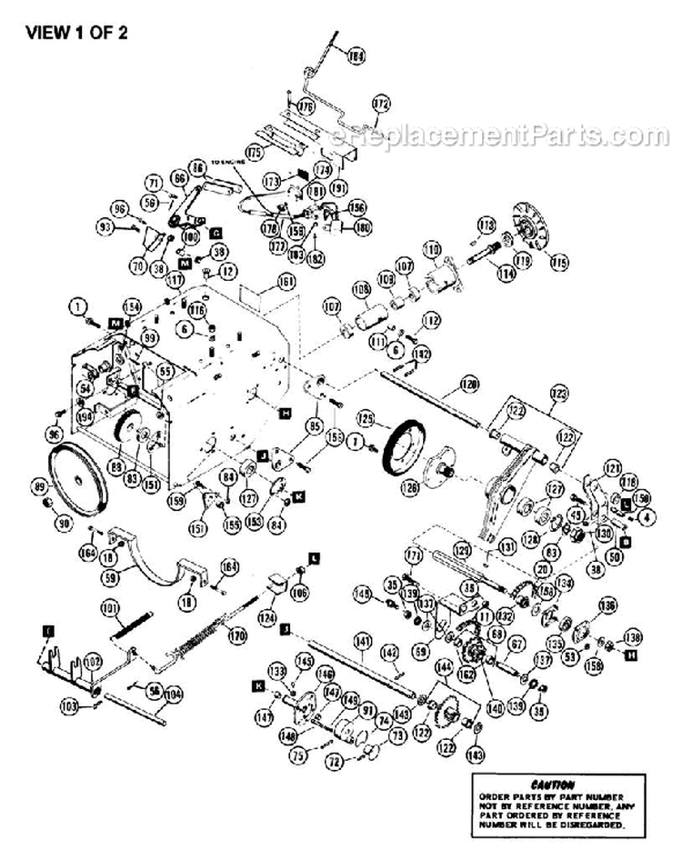 Tractor Parts Diagram and Parts List for 924018 000101 Ariens Snow Blower