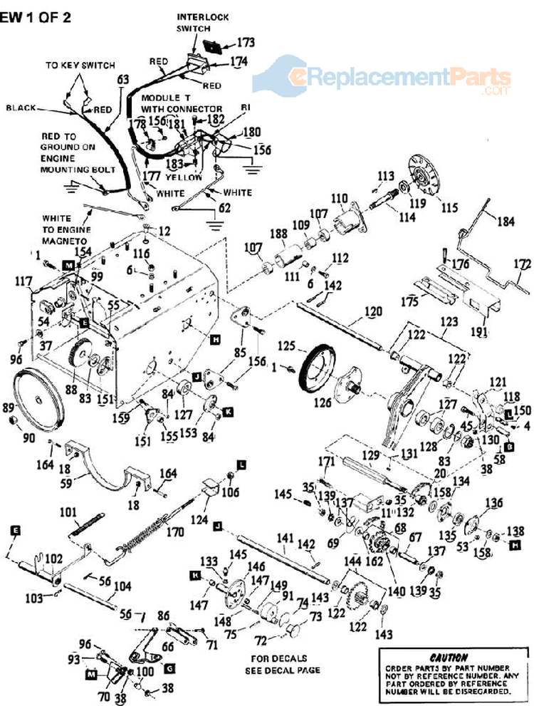 Tractor Parts Diagram and Parts List for 924023 000101 Ariens Snow Blower