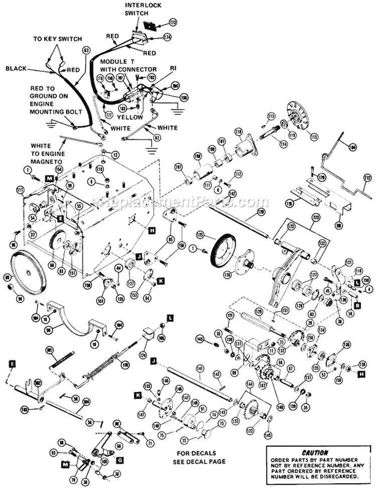 Tractor Parts Diagram and Parts List for 924025 000101 Ariens Snow Blower