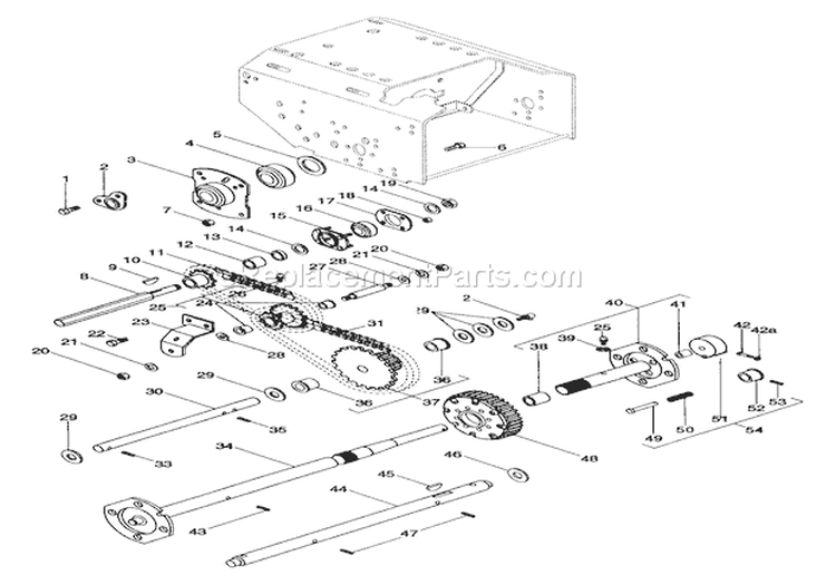 Handlebars And Controls Diagram and Parts List for 924080 000101 Ariens Snow Blower
