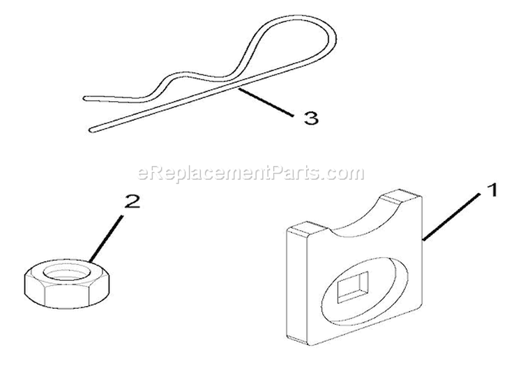 Pinion Shaft Anti-Rotation Kit (52603400) Diagram and Parts List for 926003 000101 Ariens Snow Blower