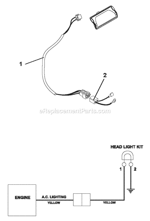 Page D Diagram and Parts List for 926057 000101- Ariens Power Broom