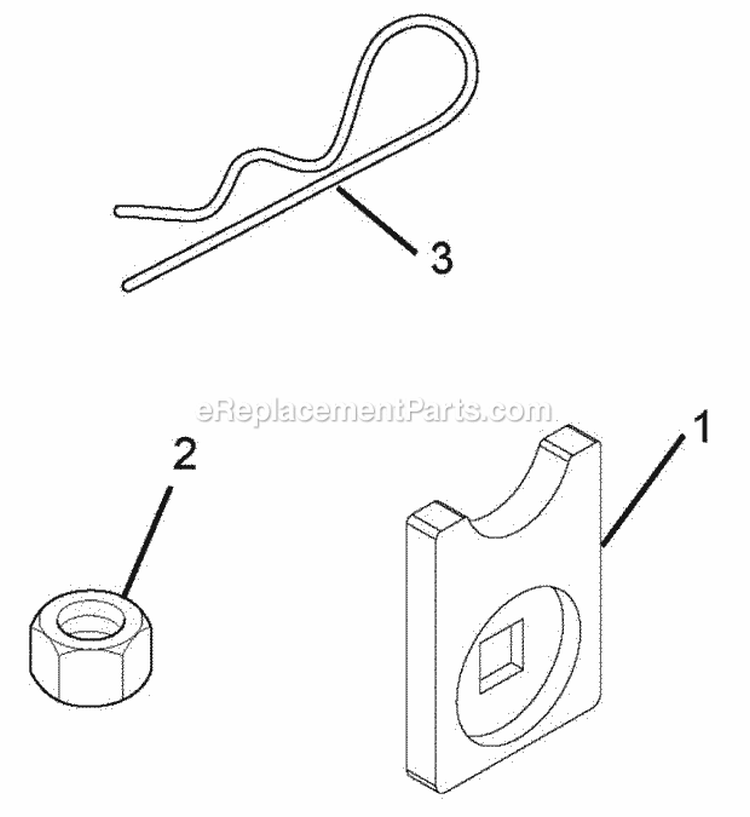 Pinion Shaft Anti-Rotation Kit (52603400) Diagram and Parts List for 926102 000101 Ariens Snow Blower