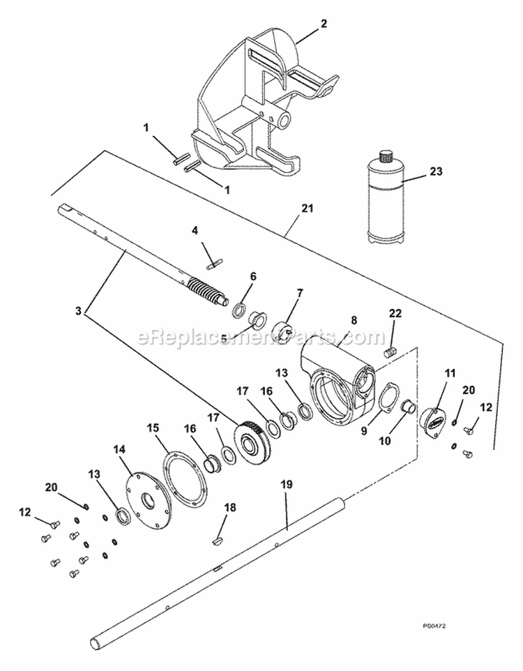 Electrical Diagram and Parts List for 926300 000101 Ariens Snow Blower