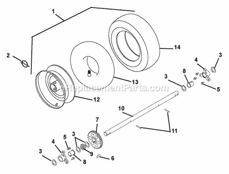 Speed Selector And Frame Diagram and Parts List for 926101 002692 Ariens Snow Blower
