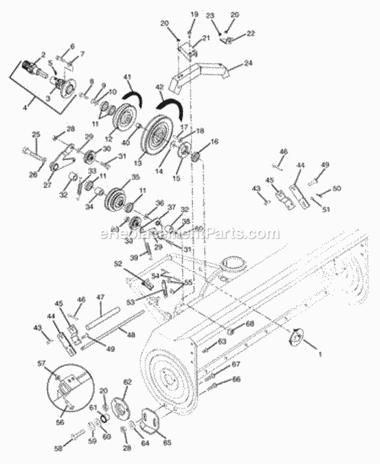 Page A{ Diagram and Parts List for 931021 000101 Ariens Lawn Tractor