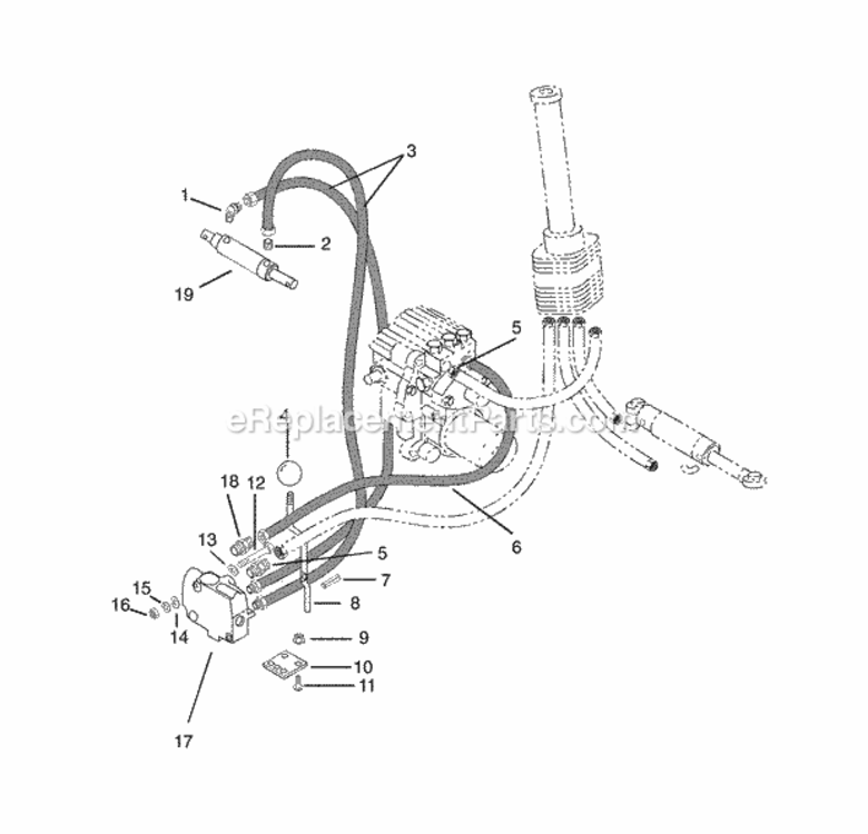 Lift System Rock Shafts Diagram and Parts List for 931038 000101 Ariens Lawn Tractor