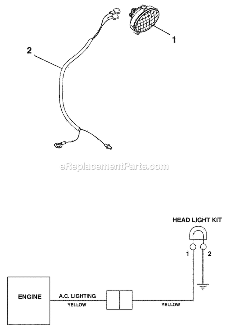 Engine And Belt Drive - 824 Diagram and Parts List for 932101 000101 Ariens Snow Blower