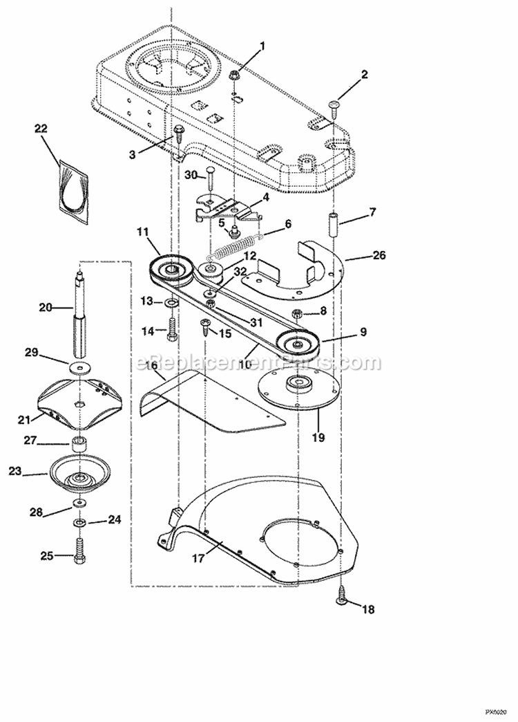 Page C Diagram and Parts List for 946501 079023 Ariens Trimmer