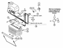 Electrical System Diagram and Parts List for 912970 000001 Ariens Lawn Tractor