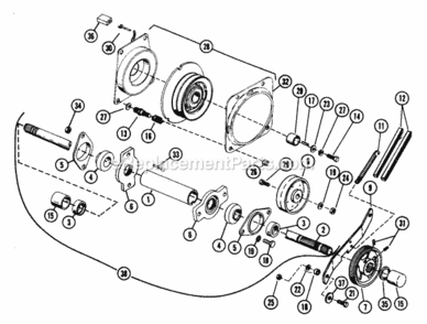 Part Location Diagram of 06001200 Ariens DISCONTINUED