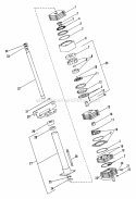 Steering Hydraulic I Diagram and Parts List for 931030 000101 Ariens Lawn Tractor