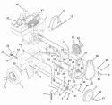 Decals Diagram and Parts List for 932514 000101 Ariens Snow Blower