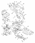 Part Location Diagram of 03618100 Ariens Seat Box