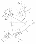 Part Location Diagram of 03667800 Ariens Arm & Hub-Brake