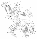 Hood And Dash Diagram and Parts List for 934027 000101 Ariens Lawn Tractor