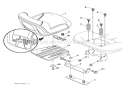 Part Location Diagram of 21546473 Ariens Spring.Latch.Seat.Tex