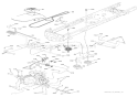 Drive Diagram and Parts List for 936041 000101 Ariens Lawn Tractor