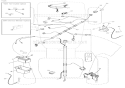 Electrical System Diagram and Parts List for 936041 000101 Ariens Lawn Tractor