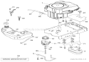 Engine Diagram and Parts List for 936044 000101 Ariens Lawn Tractor