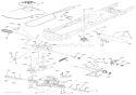 Drive Diagram and Parts List for 936045 000101 Ariens Lawn Tractor