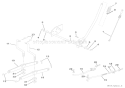 Mower Lift Diagram and Parts List for 936047 000101 Ariens Lawn Tractor