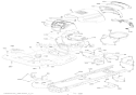 Chassis Diagram and Parts List for 936048 000101 Ariens Lawn Tractor