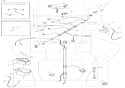 Electrical Diagram and Parts List for 936048 000101 Ariens Lawn Tractor