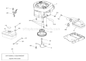 Engine Diagram and Parts List for 936048 000101 Ariens Lawn Tractor