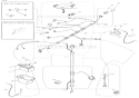Electrical Diagram and Parts List for 936049 000101 Ariens Lawn Tractor