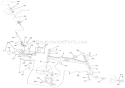 Steering Diagram and Parts List for 936051 000101 Ariens Lawn Tractor