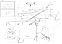 Electrical Diagram and Parts List for 936052 000101 Ariens Lawn Tractor