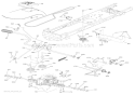 Drive Diagram and Parts List for 936053 000101 Ariens Lawn Tractor