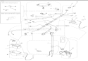 Electrical Diagram and Parts List for 936053 000101 Ariens Lawn Tractor