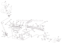 Steering Diagram and Parts List for 936055 000101 Ariens Lawn Tractor