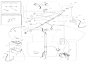 Electrical Diagram and Parts List for 936056 000101 Ariens Lawn Tractor