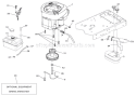 Engine Diagram and Parts List for 936056 000101 Ariens Lawn Tractor