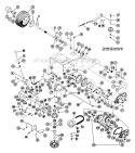 Drive Assembly Diagram and Parts List for 925013 002501 Ariens Lawn Tractor