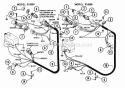 Electrical System Diagram and Parts List for 912009 000101 Ariens Lawn Tractor