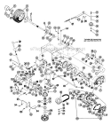 Drive Assembly Diagram and Parts List for 925011 003501 Ariens Lawn Tractor