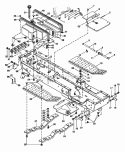 Frame & Fuel Diagram and Parts List for 931033 004001 Ariens Lawn Tractor