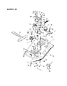 Part Location Diagram of 06500635 Ariens Nut, Locking-Center Jam .25-20