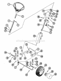 Steering & Front Wheels Assembly Diagram and Parts List for 912005 013140 Ariens Lawn Tractor