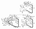 Electrical System Diagram and Parts List for 925017 000101 Ariens Lawn Tractor