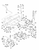 Linkage Assembly Diagram and Parts List for 925017 000101 Ariens Lawn Tractor