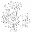 Mower 30" Diagram and Parts List for 925006 020344 Ariens Lawn Tractor