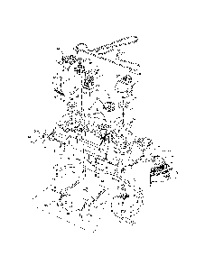 Mower Deck Diagram and Parts List for A25KH54 96046001800 Ariens Lawn Tractor