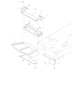 Discharge Chute - 48-Inch - Sd Diagram and Parts List for 997309 001500 - 001999 Ariens Lawn Tractor