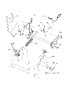 Mower lift Diagram and Parts List for 96046001600  Ariens Lawn Tractor