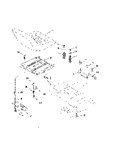 Seat Diagram and Parts List for A175BG42 96016002101 Ariens Lawn Tractor